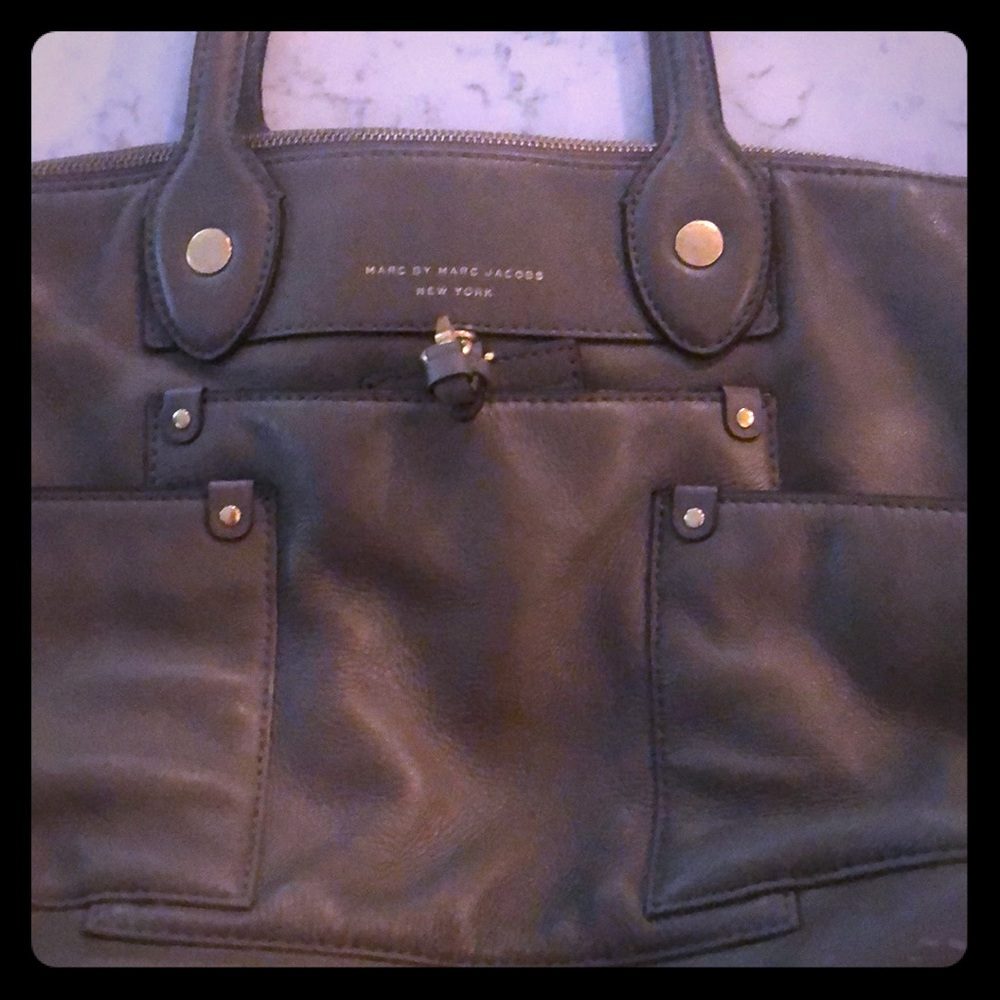 Marc Jacobs dove grey tote in EUC
